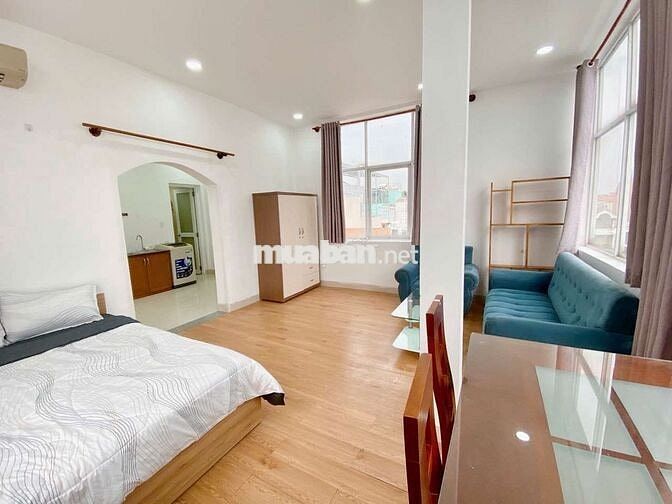 Cho thuê căn hộ 1 phòng ngủ full nội thất gần Bệnh viện Nhi Đồng 1