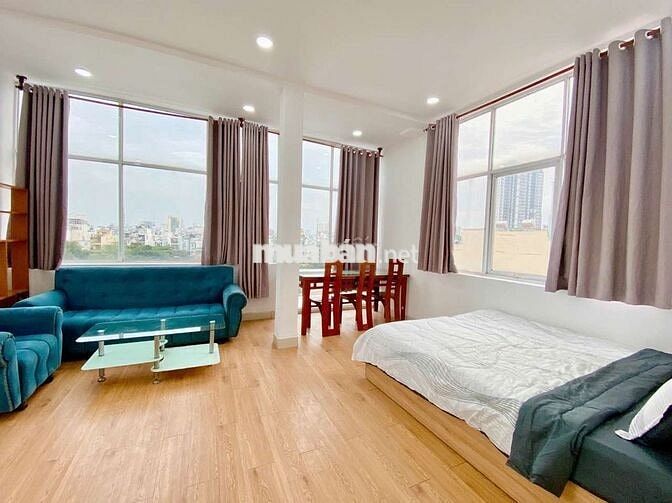 Cho thuê căn hộ 1 phòng ngủ full nội thất gần Bệnh viện Nhi Đồng 1
