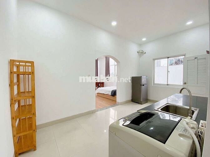 Cho thuê căn hộ 1 phòng ngủ full nội thất gần Bệnh viện Nhi Đồng 1