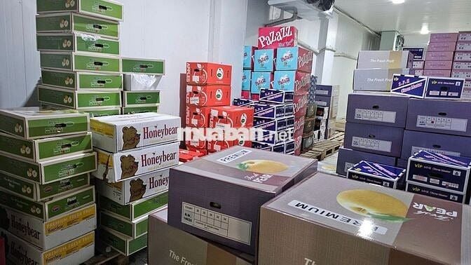 Mặt bằng kinh doanh đông đúc gần chợ đầu mối Thủ Đức
