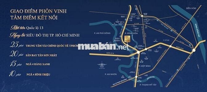 659 căn giá 36.8tr/m2, sở hữu căn hộ mặt tiền Ql13, tuyến Metro số 2