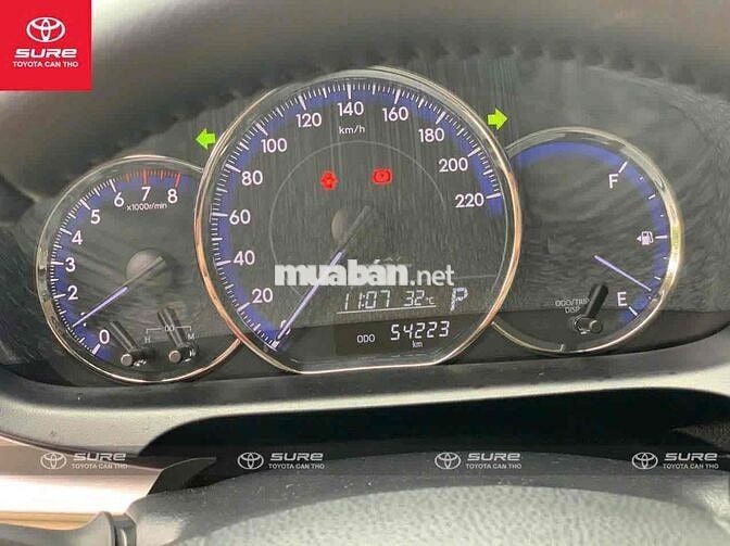 Toyota Vios 2019 1.5G CVT - 54.000 km