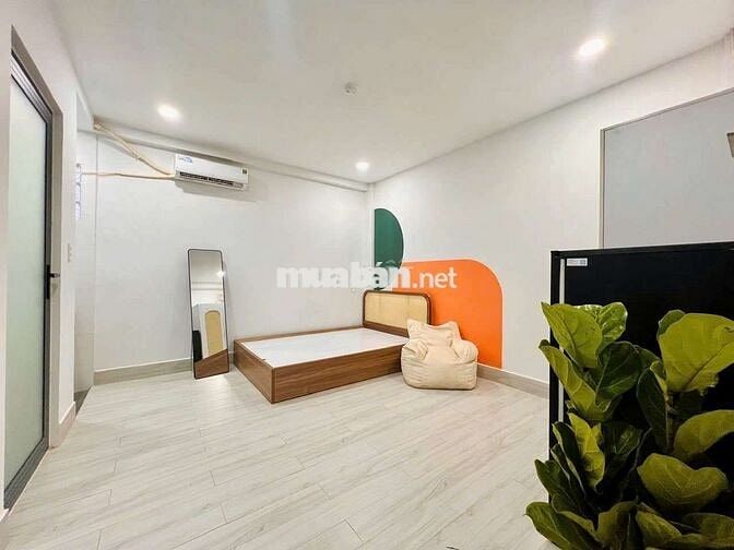 STUDIO FULL NỘI THẤT NGAY TRUNG TÂM GÒ VẤP ĐẸP MÊ LY TIỆN ĐI CÁC QUẬN