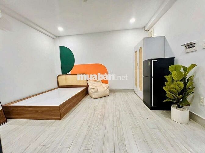 STUDIO FULL NỘI THẤT NGAY TRUNG TÂM GÒ VẤP ĐẸP MÊ LY TIỆN ĐI CÁC QUẬN