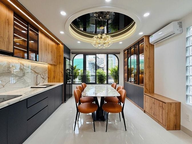 CHÍNH CHỦ BÁN NHÀ LÊ ĐỨC THỌ MỚI XÂY ĐÚC 3 LẦU MỚI ĐẸP GIÁ MỀM 