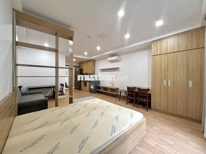 CHÍNH CHỦ CHO THUÊ STUDIO 40M2 OTO ĐỖ CỬA TẠI 279 ĐỘI CẤN FULL ĐỒ