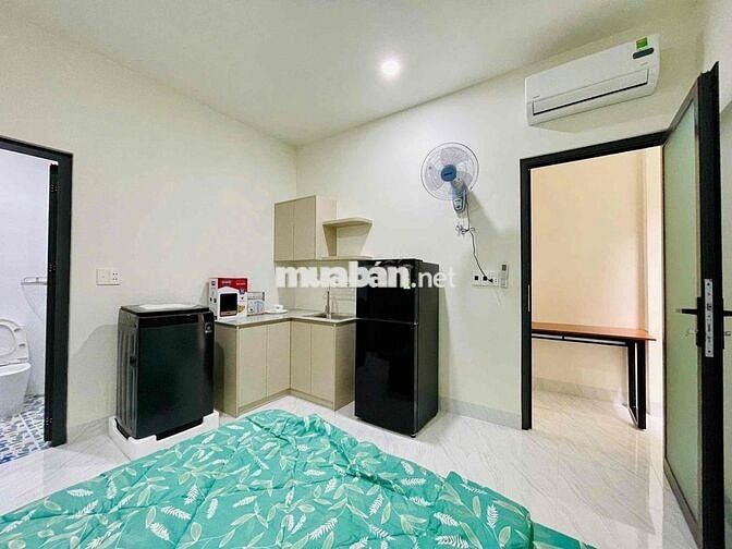 🌈STUDIO GẦN VĂN LANG 3, MỚI 100%, MÁY GIẶT RIÊNG CỬA SỔ TRỜI THOÁNG