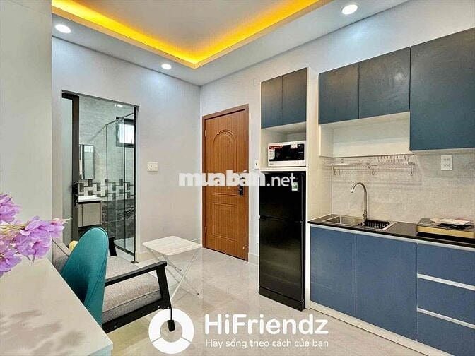 Căn Hộ 1PN Ban Công 30m2 - Cạnh Trường ISB - Nhà Thờ Tân Định