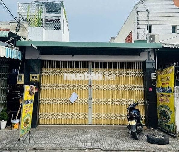 Bán nhà mặt tiền 111A đường hồ văn long DT 5,7x15 hiện trạng cấp 4