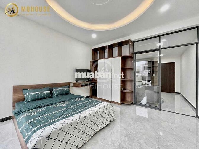 Cho thuê chung cư mini 1PN tách bếp tại Đường Quang Trung.