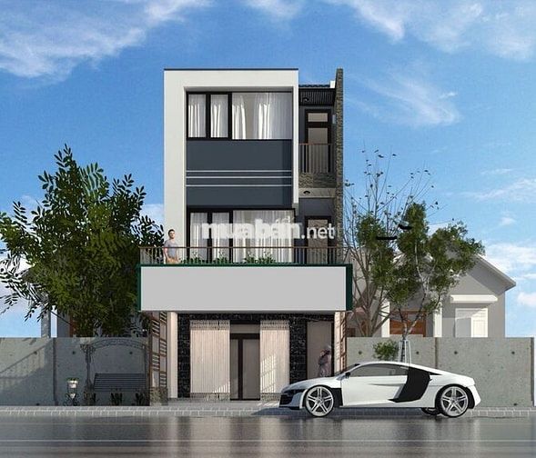 CẦN BÁN NHÀ MỚI XÂY KHU PHỐ TÂY ĐƯỜNG BÀ TRIỆU HỘI AN