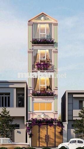 cho thuê nhà siêu đẹp Nguyễn Hữu Cảnh 5x20m, 4 tầng full NT giá 48 tr