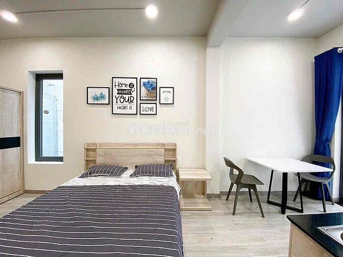 CHO THUÊ CHDV BAN CÔNG - NỘI THẤT CAO CẤP RỘNG 35m2 CHUẨN GU SANG XỊN