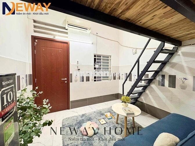 PHÒNG TRỌ SINH VIÊN GÁC CAO GIÁ RẺ FULL NỘI THẤT KẾ AEON TÂN PHÚ