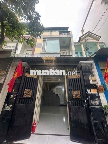 nhà 4x15m 1 trệt 1 lầu 1 sân thượng 2 phòng ngủ 2wc