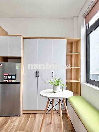 Studio Ban Công Full Nội Thất Máy Giặt Riêng, Cho Thuê Rẻ, Ưu Tiên Nữ