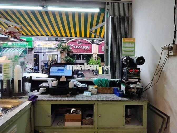 SANG QUÁN TRÀ SỮA THẠCH LAM 80 TRIỆU BAO GỒM VẬT TƯ THIẾT BỊ, TIỀN CỌC