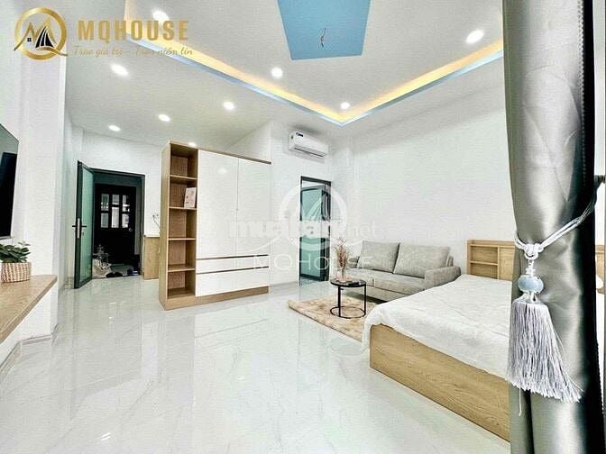 Căn Hộ 1 Phòng Ngủ Ban Công Siêu Rộng Bình Thạnh Gần Cầu Thị Nghè Q1