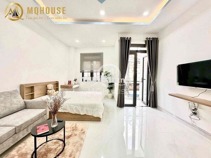 Căn Hộ 1 Phòng Ngủ Ban Công Siêu Rộng Bình Thạnh Gần Cầu Thị Nghè Q1