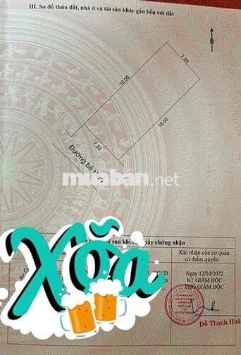 Siêu phẩm đất nền Đà Nẵng Ngang 7m30 nở hậu 7m50 cực đẹp chốt ngay ạ