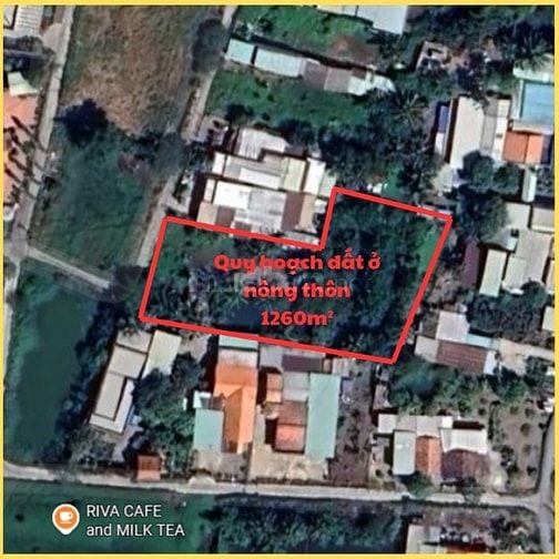 Cần tiền bán gấp 1260m² đất Bình Chánh chợ Hưng Long