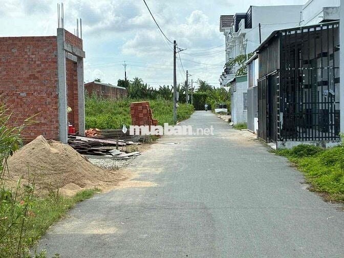 BÁN GẤP NỀN DIỆN TÍCH 86,2M THỔ CƯ - ĐẤT PHƯỜNG TÂN NGÃI-  T. VĨNH LON