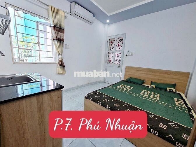 PHÒNG STUDIO FULL NỘI THẤT NHIÊU TỨ (PHAN XÍCH LONG), PHÚ NHUẬN