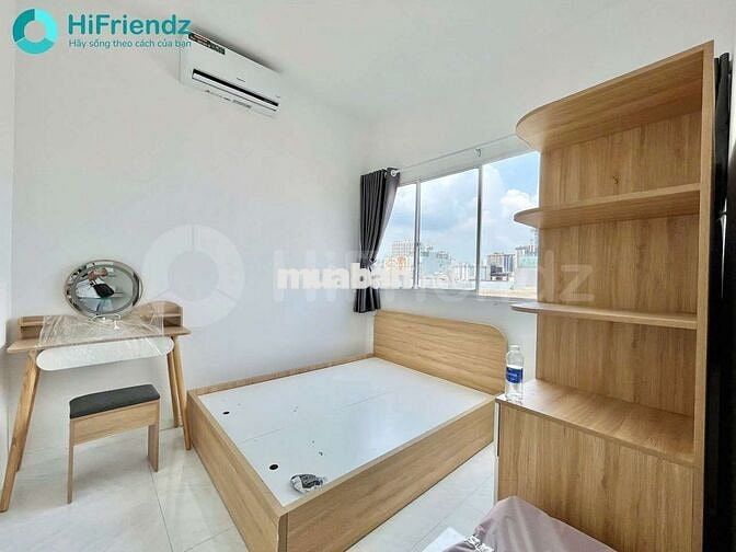 Căn hộ cửa sổ trời full nội thất cao cấp, Dương bá trạc Q8