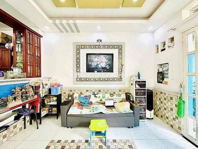 🏡NHÀ 4 TẦNG BTCT - 43m2 - NGANG 4.5m - NƠ TRANG LONG BÌNH THẠNH