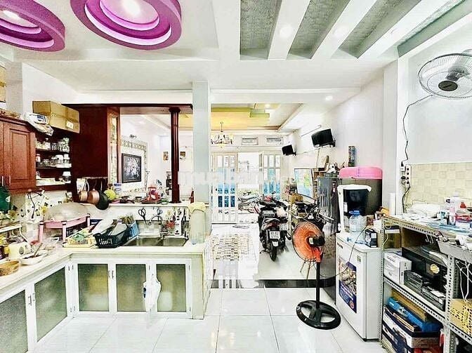 🏡NHÀ 4 TẦNG BTCT - 43m2 - NGANG 4.5m - NƠ TRANG LONG BÌNH THẠNH