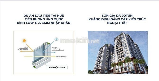Giai đoạn 1 - Mở bán 350 Căn hộ cao cấp MT Đống Đa - trung tâm tp Huế