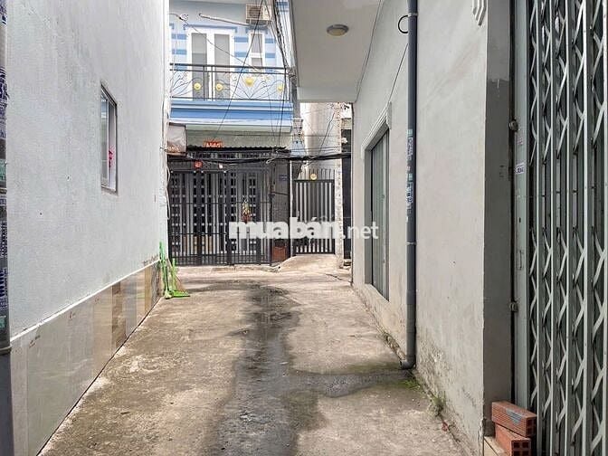BÁN NHÀ LƯU HỮU PHƯỚC P.15 QUẬN 8 2 MẶT HẺM 44,5m² (4m x 11,9m) 3,7 TỶ