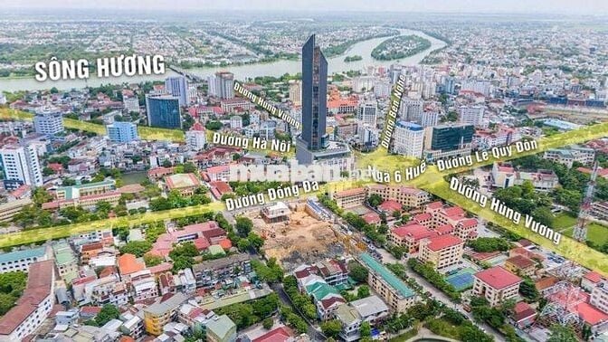 CĂN HỘ TRUNG TÂM THÀNH PHỐ HUẾ, 3PN 75m2. GIÁ TỐT TỪ CĐT DỰ ÁN