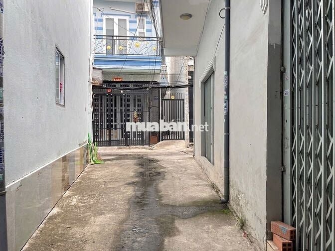 BÁN NHÀ LƯU HỮU PHƯỚC P.15 QUẬN 8 2 MẶT HẺM 44,5m² (4m x 11,9m) 3,7 TỶ