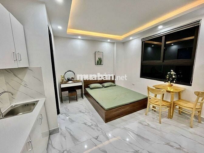 Căn hộ Studio 20-25m2 Full nội thất, cửa sổ thoáng tại Ô Đồng Lầm
