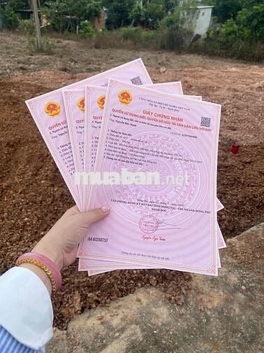 NHANH TAY MỚI KỊP SỞ HỮU 6 lô đất sổ riêng chỉ 560tr