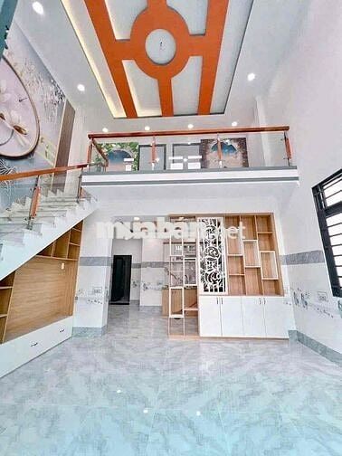 Cần bán nhà gác lửng 65m2/1ty125 (3PN, 3WC). Mỹ Lộc, Cần Giuộc,
