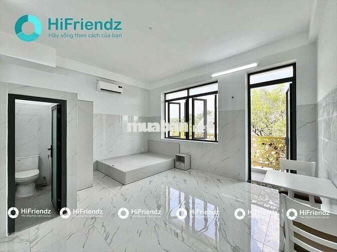 CHDV full nội thất, ban công, gần CV Gò Vấp, ĐH Văn Lang, ở  3 người