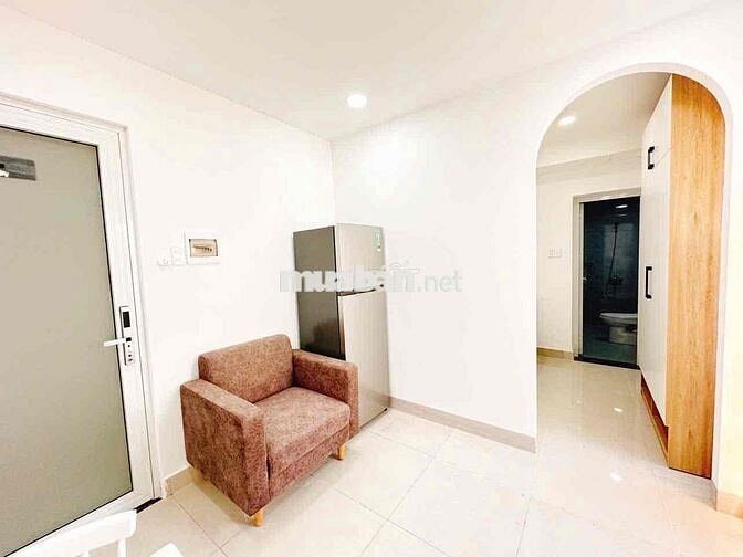 Cho Thuê Căn Hộ 1PN Mặt Tiền Đường Lê Văn Thọ Đối Diện CV Làng Hoa