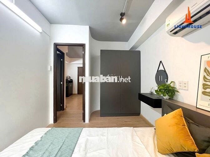 CĂN HỘ 2PN 1 PHÒNG KHÁCH FULL NT CỬA SỔ GẦN GẦN CHỢ PHẠM VĂN HAI