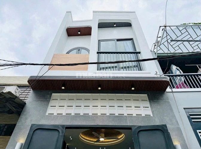 Nhà Nơ Trang Long 34.6m² xây 1 trệt 2 lầu. Gần Trường Mầm non 7A