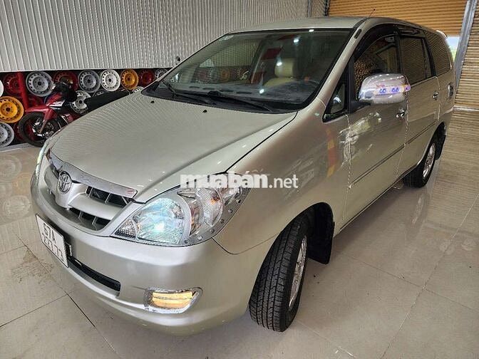 Giá: 178 triệu TOYOTA INNOVA G 2007 XE GIA ĐÌNH