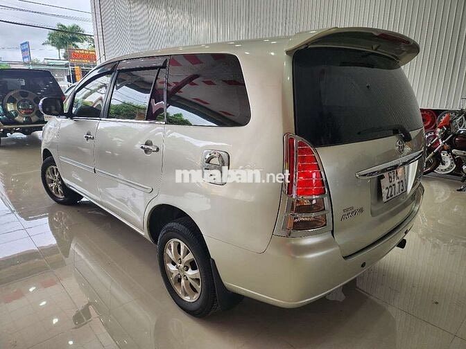 Giá: 178 triệu TOYOTA INNOVA G 2007 XE GIA ĐÌNH