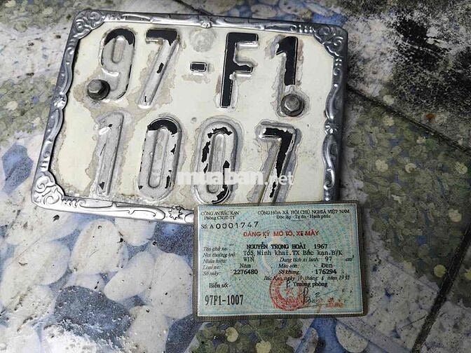 4 m Honda win indo biển 97F1.1007 VIP đẹp
