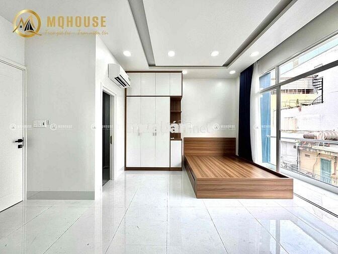 CĂN HỘ STUDIO BAN CÔNG - GẦN NGÃ TƯ BẢY HIỀN - THANG MÁY - ĐẦY ĐỦ NT