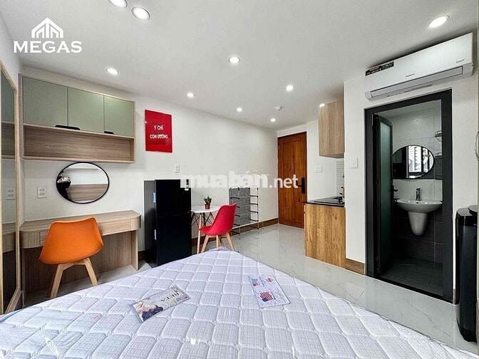 CĂN HỘ STUDIO FULL NỘI THẤT TỪ A-Z - AN NINH - THUẬN TIỆN DI CHUYỂN