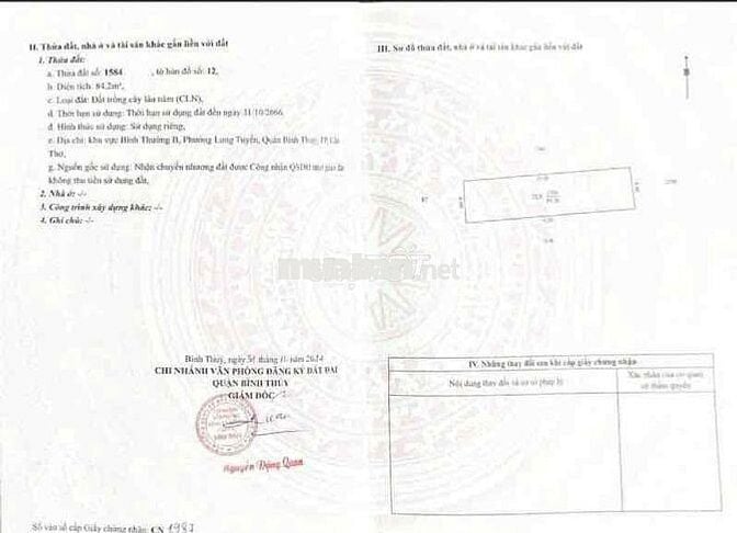Bán nền trục B Khu Đại Lộc Phát giá 900 triệu