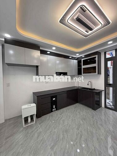 BÁN NHÀ HẺM XE TẢI KINH DƯƠNG VƯƠNG 4x13m. 5tầng. NỘI THẤT CAO CẤP