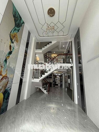 BÁN NHÀ HẺM XE TẢI KINH DƯƠNG VƯƠNG 4x13m. 5tầng. NỘI THẤT CAO CẤP