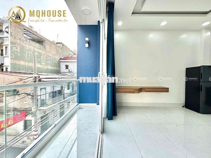 CĂN HỘ STUDIO BAN CÔNG - GẦN NGÃ TƯ BẢY HIỀN - THANG MÁY - ĐẦY ĐỦ NT